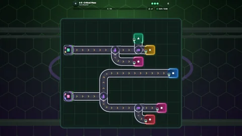 Neon Conveyor Sort — gameplay.