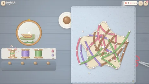 Yarn Bloom — gameplay.