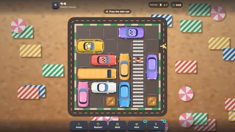 Parking Pulse — landscape gameplay.