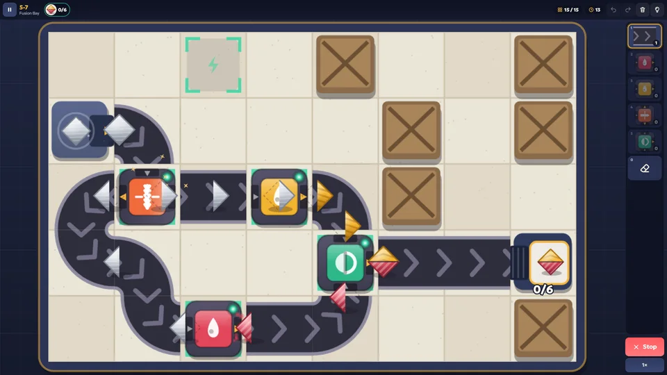 Shape Factory Flow gameplay