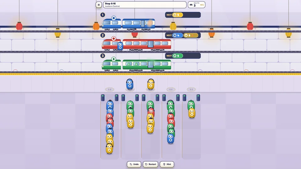 Color Rail Jam gameplay