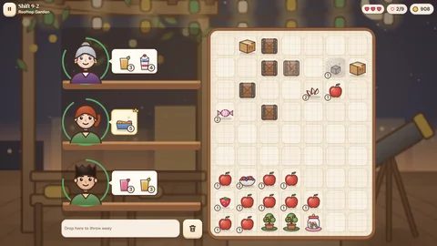 Merge Café Story — gameplay.