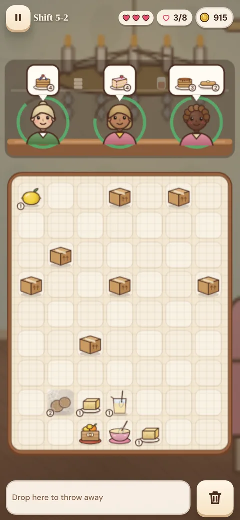 Merge Café Story — gameplay.
