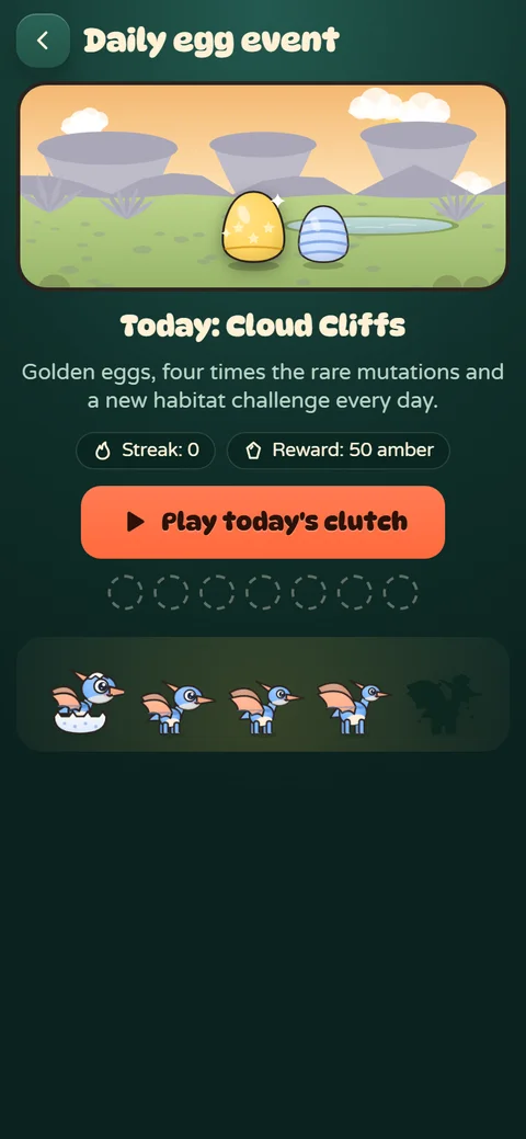 Dino Hatchery Merge — daily.
