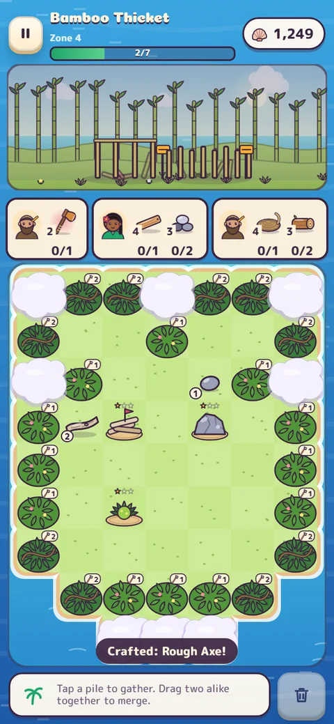 Island Craft Merge — gameplay.
