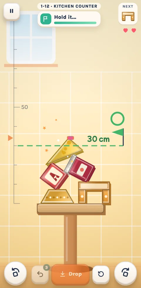 Stack & Balance — phone touch.