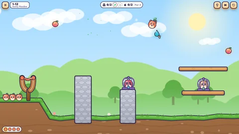 Slingshot Rescue — gameplay.