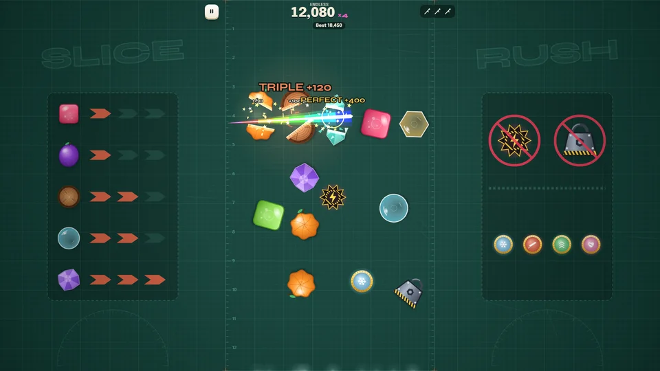 Slice Rush gameplay