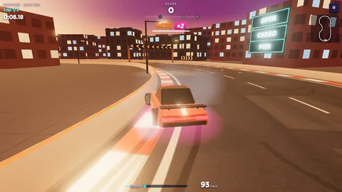 Drift District — gameplay.
