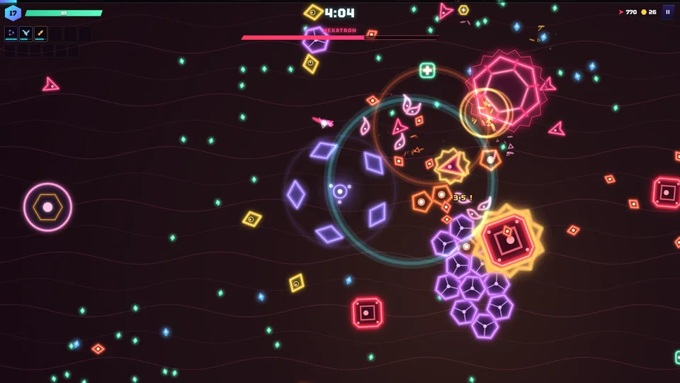Neon Survivor gameplay