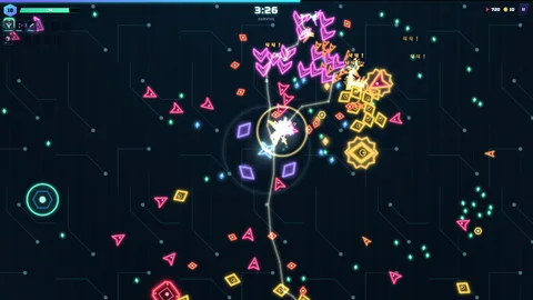 Neon Survivor — gameplay.