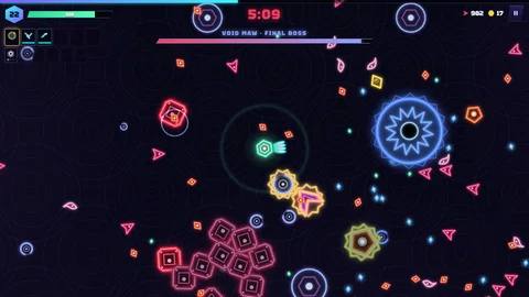 Neon Survivor — boss.