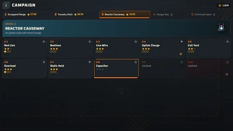 Mech Arena Lite — campaign.