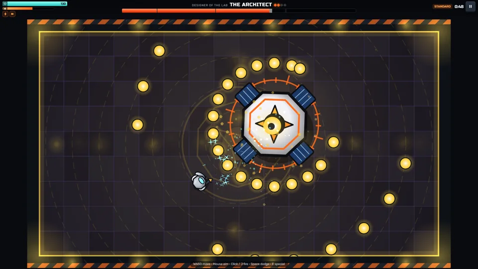 Boss Rush Lab gameplay