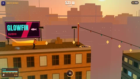 Rooftop Parkour — endless.