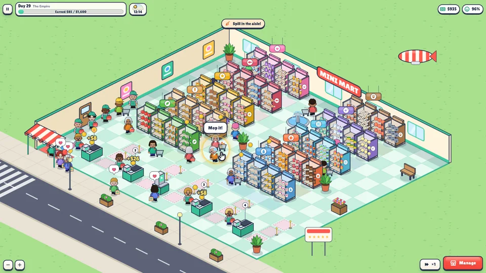 Mini Mart Empire gameplay