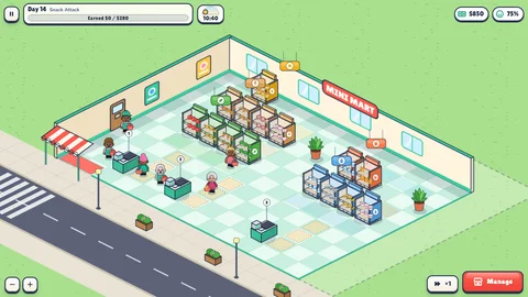Mini Mart Empire — gameplay.