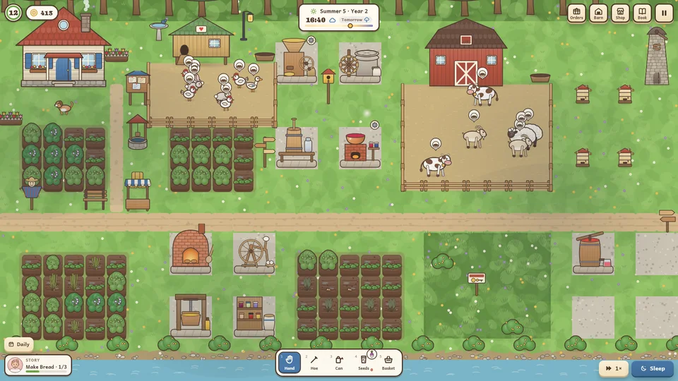 Cozy Farm gameplay